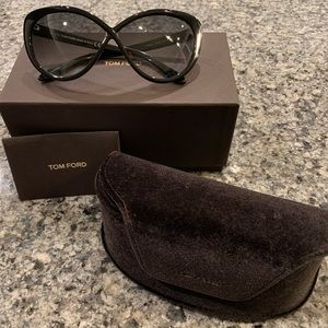 Tom Ford Women’s Madison Cat Eye Sunglasses